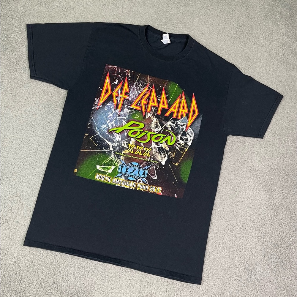 Def leopard band tee